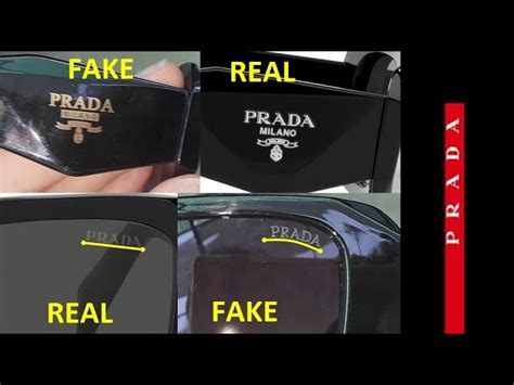 prada milano sunglasses fake vs real|How to spot fake Prada sunglasses .